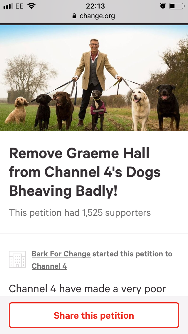 dogs behaving very badly graeme hall